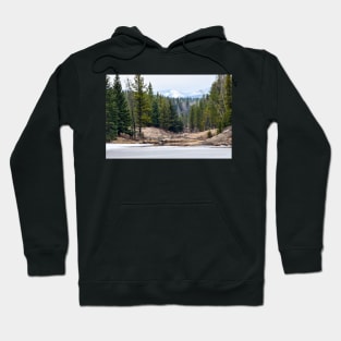 Mountains in the background Hoodie